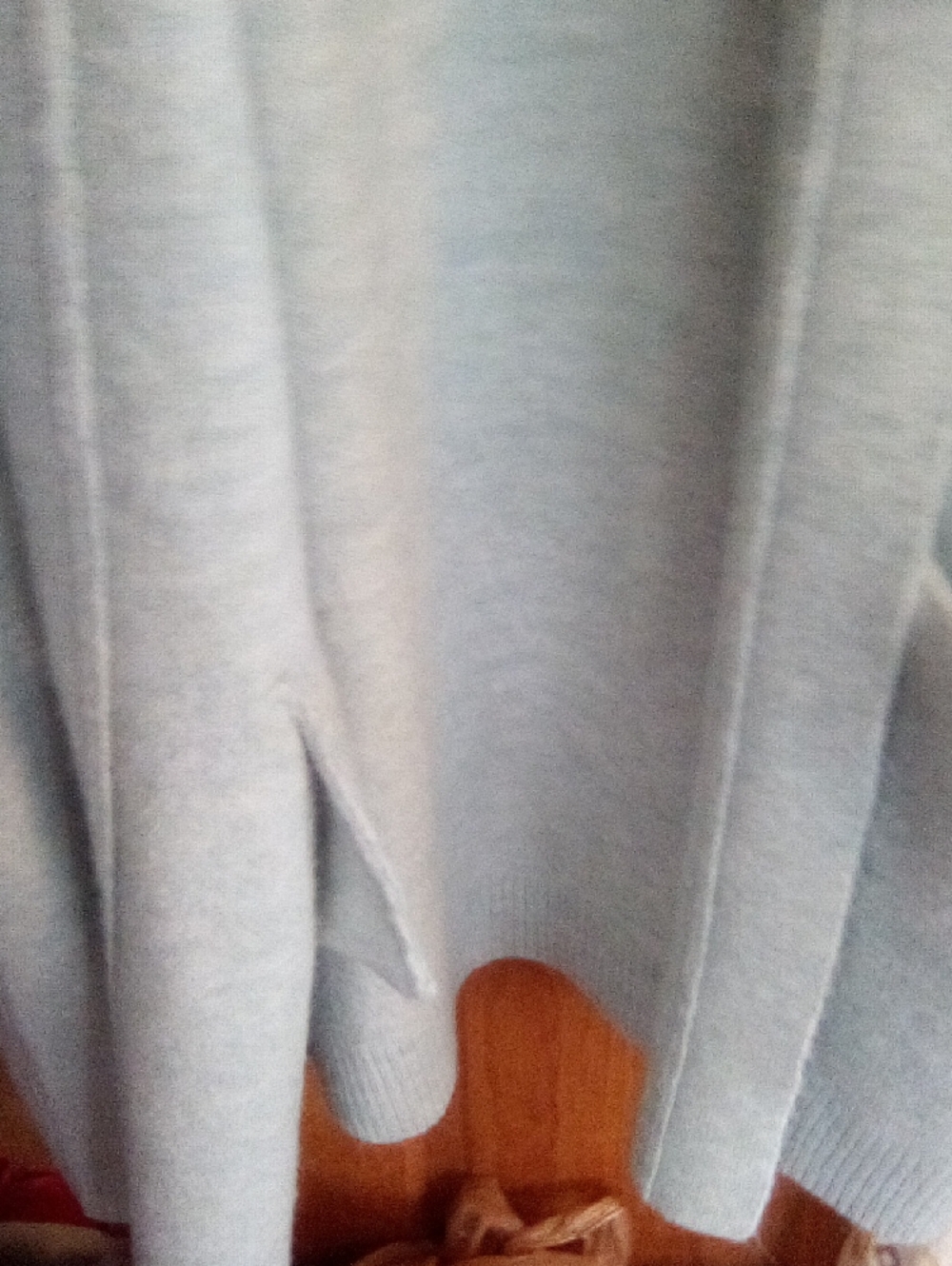 Lucky Brand Soft Light Blue Open-Front Cardigan - Picture 5 of 8